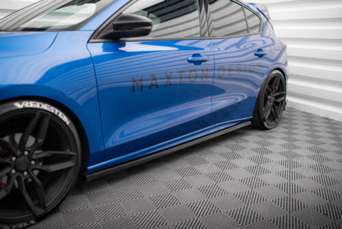 Maxton side skirt diffusers V.5 for Ford Focus ST / ST-Line Mk4