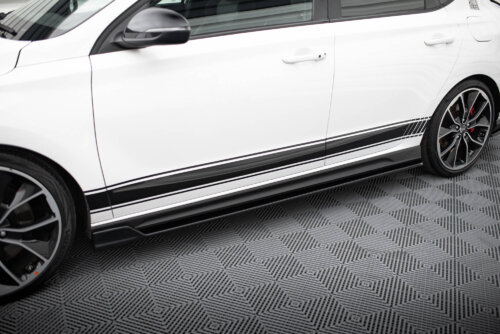 Maxton side skirt diffusers V.5 for Hyundai I30 N / N-Line Hatchback / Fastback Mk3 / Mk3 Facelift