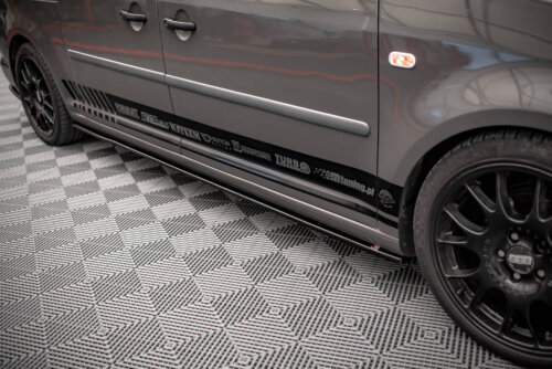 Maxton side skirt diffusers for Volkswagen Caddy Long Mk3 Facelift