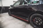 Maxton side skirt diffusers for Volkswagen Golf GTI TCR Mk7