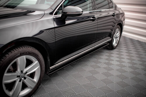 Maxton side skirt diffusers for Volkswagen Passat B8 Facelift