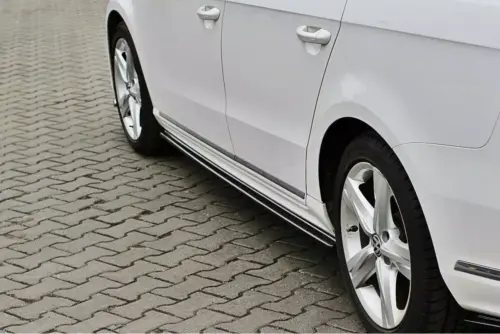 Maxton side skirt diffusers for Volkswagen Passat R-Line B7