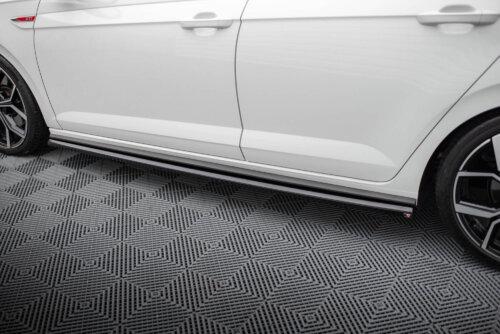 Maxton side skirt diffusers for Volkswagen Polo GTI Mk6 Facelift
