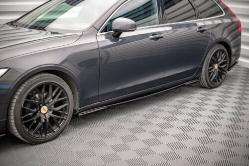 Maxton side skirt diffusers for Volvo V90 Mk2