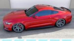 Maxton side skirt diffusers for Ford Mustang Mk6