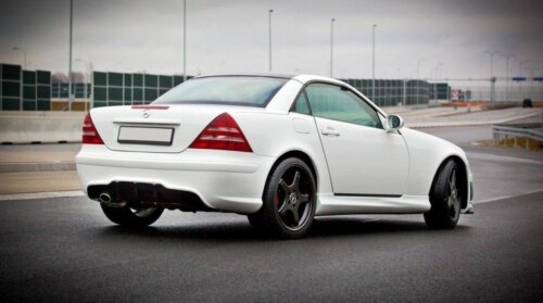Maxton side skirt diffusers for Mercedes SLK R170