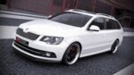 Maxton side skirt diffusers for Skoda Superb Mk2