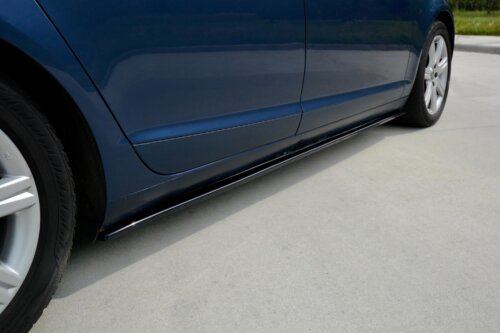 Maxton side skirt diffusers for Audi A6 S-Line C6 / C6 Facelift