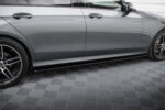 Maxton side skirt diffusers for Mercedes-Benz E43 AMG / AMG-Line Sedan / Estate W213 / S213