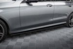 Maxton side skirt diffusers for Mercedes-Benz E43 AMG / AMG-Line Sedan / Estate W213 / S213