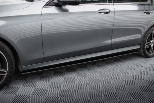 Maxton side skirt diffusers for Mercedes-Benz E43 AMG / AMG-Line Sedan / Estate W213 / S213