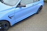 Maxton side skirt diffusers V.1 for BMW M4 F82