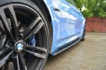 Maxton side skirt diffusers V.1 for BMW M4 F82