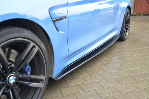 Maxton side skirt diffusers V.1 for BMW M4 F82