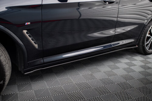 Maxton side skirt diffusers for BMW X4 M-Pack G02