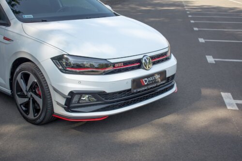 Maxton rear side splitters for Volkswagen Polo GTI / R-line Mk6