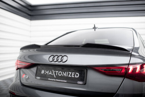 Maxton spoiler extension 3D for Audi A3 / A3 S-Line / S3 / RS3 Sedan 8Y
