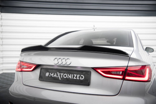 Maxton spoiler extension 3D for Audi A3 / A3 S-Line / S3 Sedan 8V