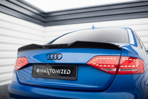 Maxton spoiler extension 3D for Audi A4 Sedan B8