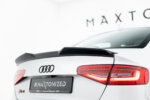 Maxton spoiler extension 3D for Audi S4 Sedan B8 Facelift