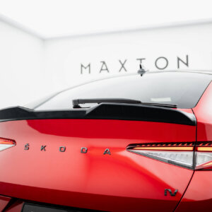 Maxton spoiler extension 3D for Skoda Enyaq Coupe iV RS
