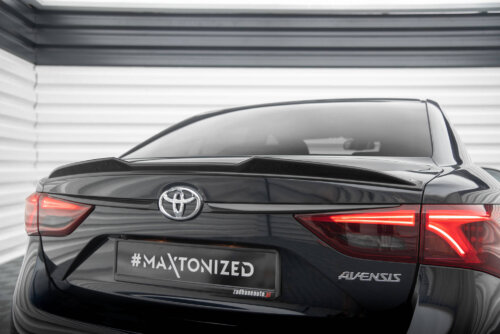 Maxton spoiler extension 3D for Toyota Avensis Sedan Mk3 Facelift