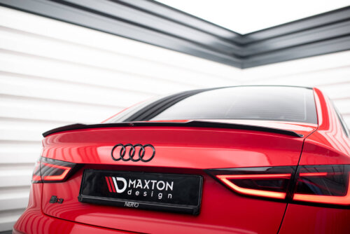 Maxton spoiler extension for Audi A3 / A3 S-Line / S3 / RS3 Sedan 8V