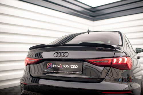 Maxton spoiler extension for Audi A3 / A3 S-Line / S3 / RS3 Sedan 8Y