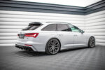 Maxton spoiler extension for Audi A6 Avant / A6 Allroad / A6 S-Line Avant / S6 Avant C8 / C8 Facelift