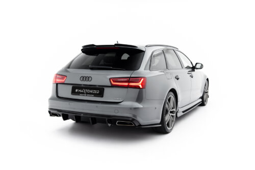 Maxton spoiler extension for Audi A6 S-Line / S6 Avant C7 / C7 Facelift