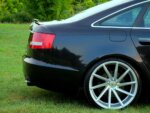 Maxton spoiler extension for Audi A6 S-line C6 Sedan