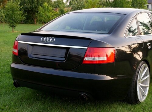 Maxton spoiler extension for Audi A6 S-line C6 Sedan