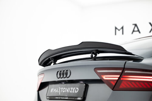 Maxton spoiler extension for Audi A7 / S7 / RS7 / A7 S-Line C7 / C7 Facelift