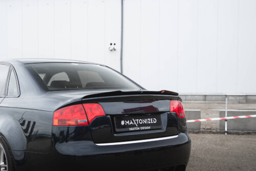 Maxton spoiler extension for Audi RS4 Sedan B7