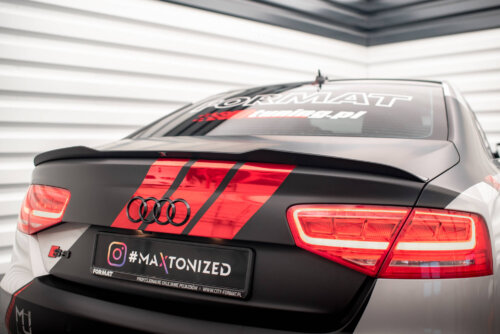 Maxton spoiler extension for Audi S8 D4