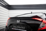 Maxton spoiler extension for Honda Civic Sedan Mk10 / Mk10 Facelift