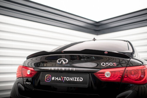 Maxton spoiler extension for Infiniti Q50 S Mk1