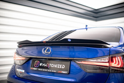 Maxton spoiler extension for Lexus GS F Mk4 Facelift