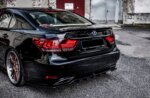 Maxton spoiler extension for Lexus LS Mk4 Facelift