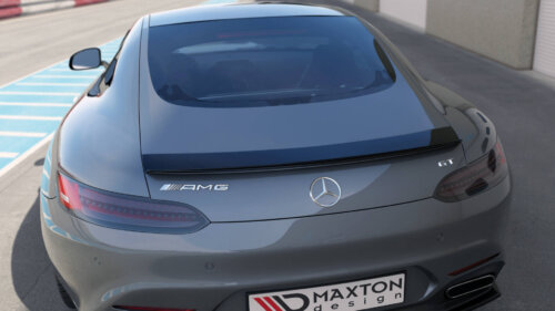 Maxton spoiler extension for Mercedes-AMG GT / GT S C190 Facelift