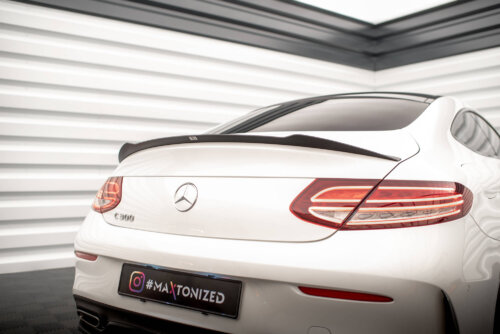 Maxton spoiler extension for Mercedes-Benz C Coupe AMG-Line C205 Facelift