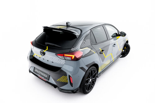 Maxton spoiler extension for Opel Corsa F Facelift (Mk6 Facelift)