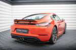 Maxton spoiler extension for Porsche 718 Cayman 982c