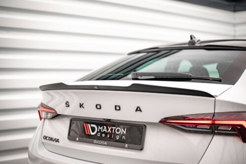 Maxton spoiler extension for Skoda Octavia Liftback Mk4