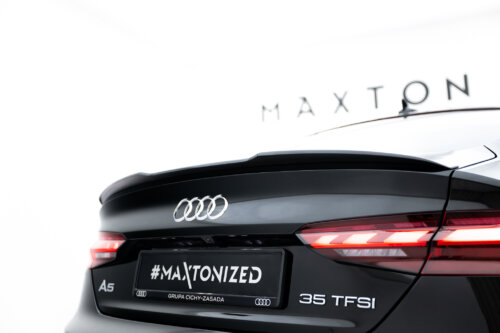 Maxton spoiler extension V.1 for Audi A5 F5 Sportback