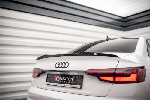 Maxton produžetak spojlera V.1 za Audi S4 / A4 Standard / S-Line / Competition Sedan B9 / B9 Facelift