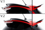 Maxton spoiler extension V.1 for Ford Fiesta Mk8 ST / ST-Line