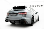 Maxton spoiler extension V.2 for Audi RS6 C8 / C8 Facelift