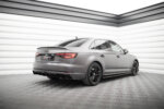 Maxton spoiler extension V.2 for Audi S4 / A4 Standard / S-Line / Competition Sedan B9 / B9 Facelift