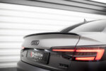 Maxton spoiler extension V.2 for Audi S4 / A4 Standard / S-Line / Competition Sedan B9 / B9 Facelift